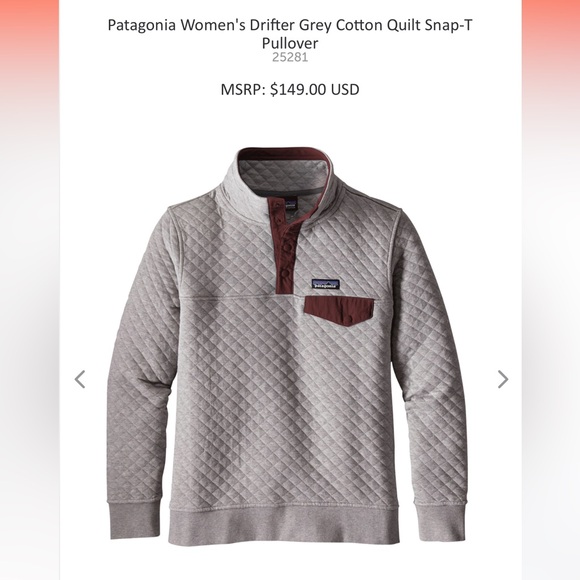 Patagonia Organic Cotton Quilt Snap-T® Pullover - Picture 9 of 9